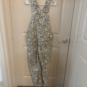 Leopard Print Jumpsuit